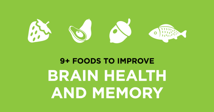The Best 9 Foods to Improve Brain Health and Memory!