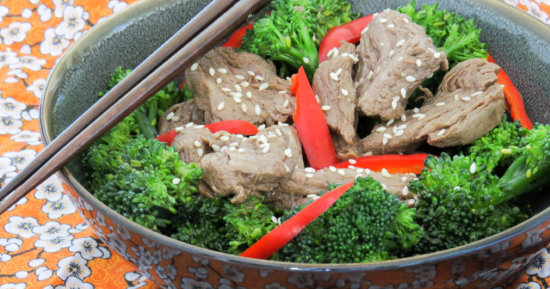 Asian Beef with Broccoli