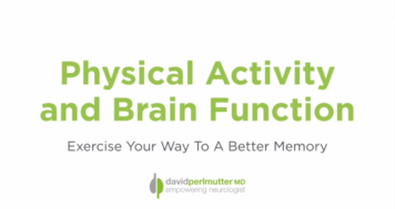 Physical Exercise and Brain Function