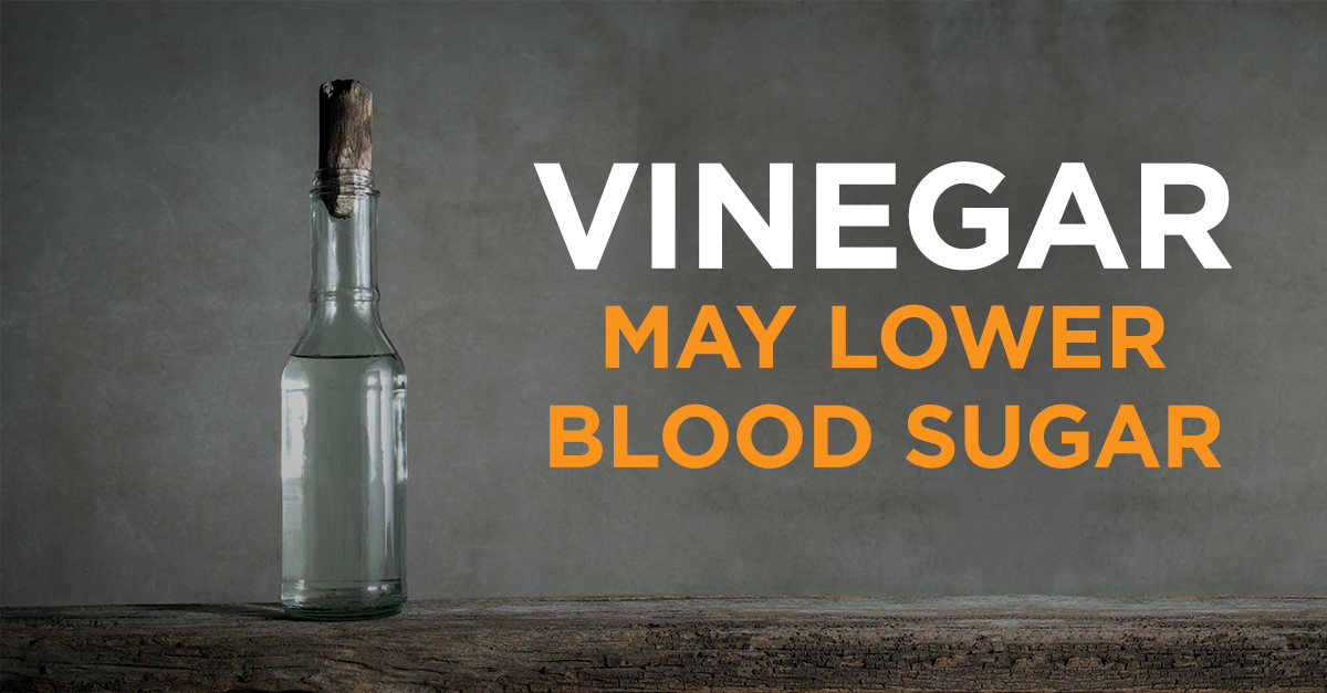 New Science Discovers Vinegar May Actually LOWER Blood Sugar