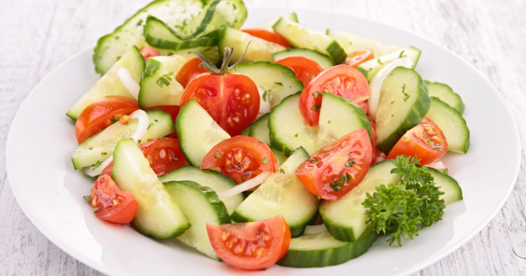 Tomato Cucumber Salad